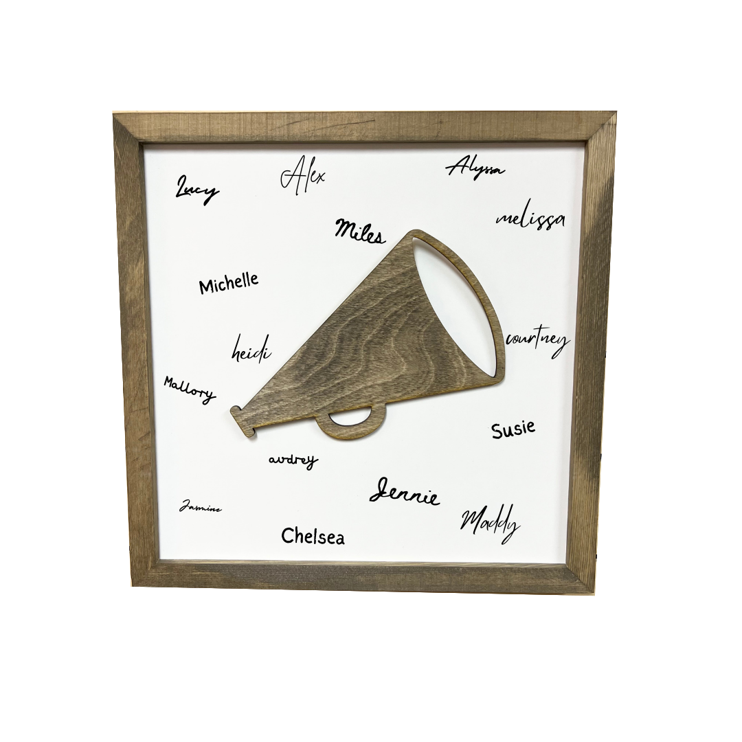 Write-On Coach Appreciation Sign | Coach Gift from Team