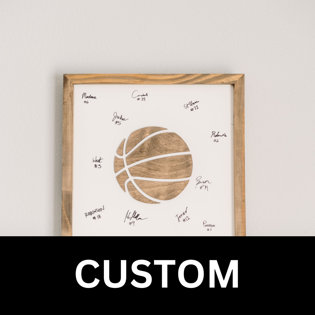 CUSTOM Write-On Coach Appreciation Sign| 14x14 inch Wood Sign