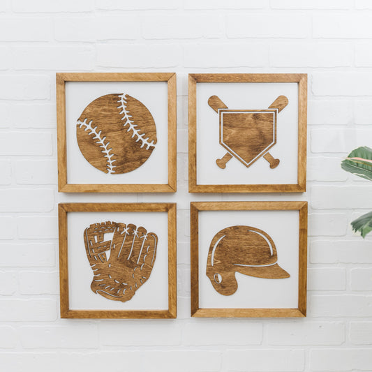 Baseball Wood Sign | Baseball Bedroom