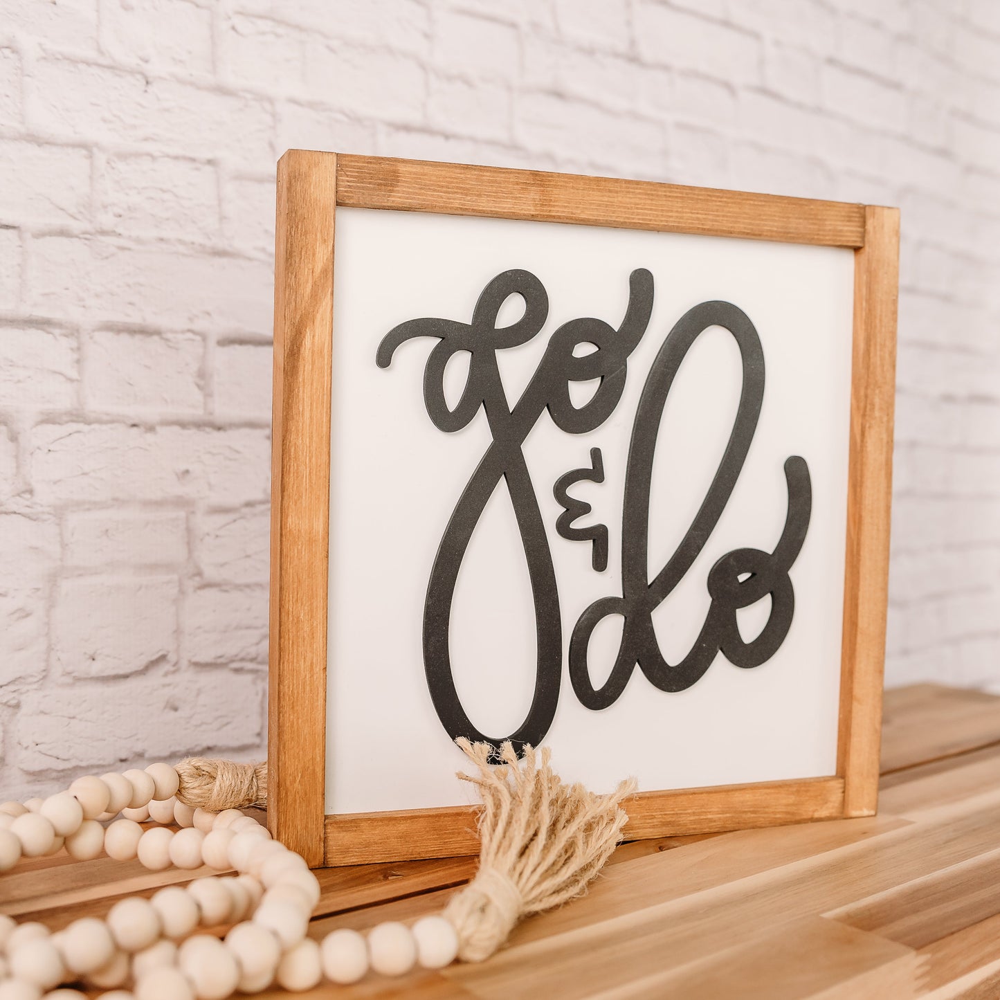 Go & Do | Missionary Sign | 11x11 inch Wood Sign
