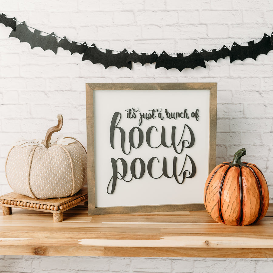 Hocus Pocus I 14x14 I Wood Sign