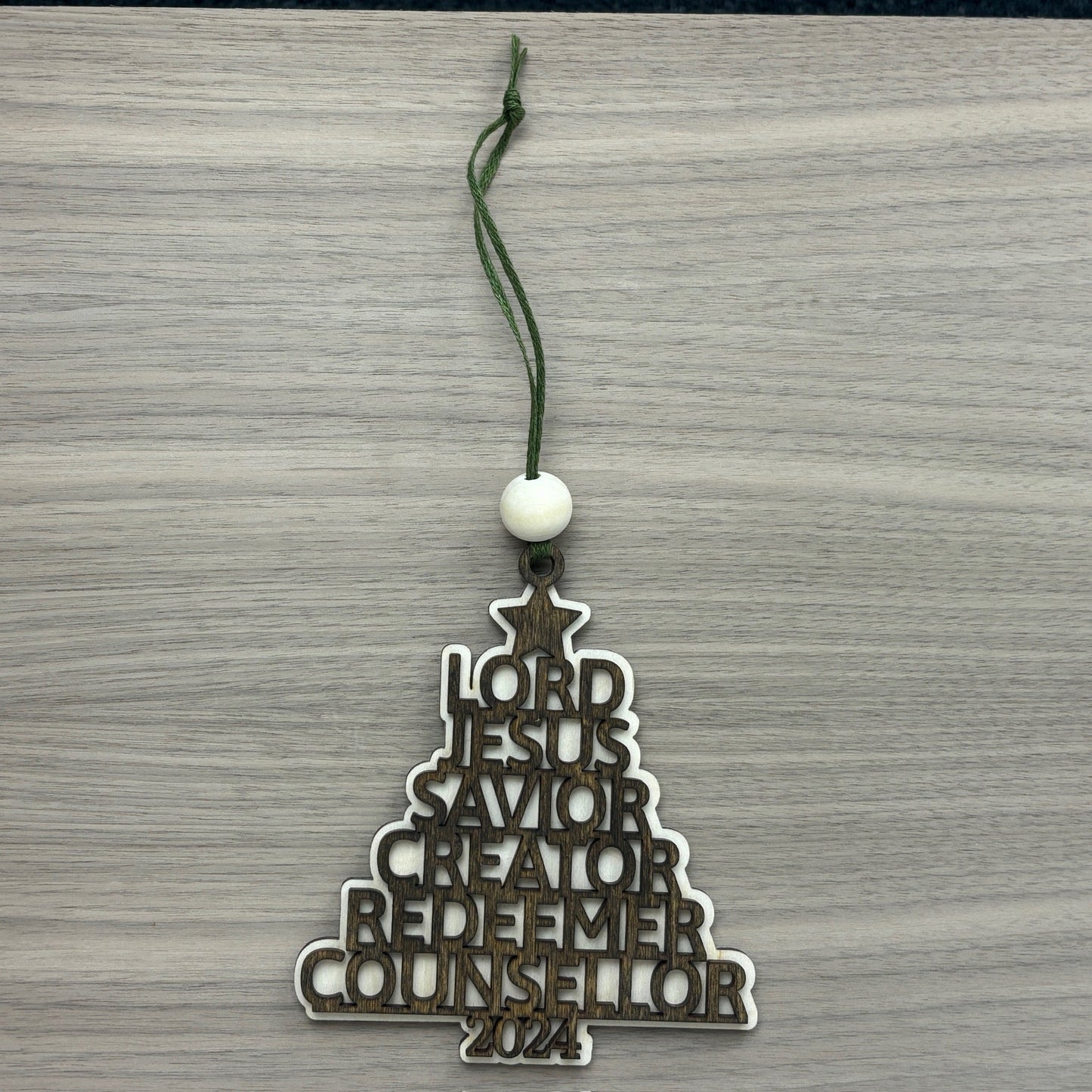 Names of Christ Ornament