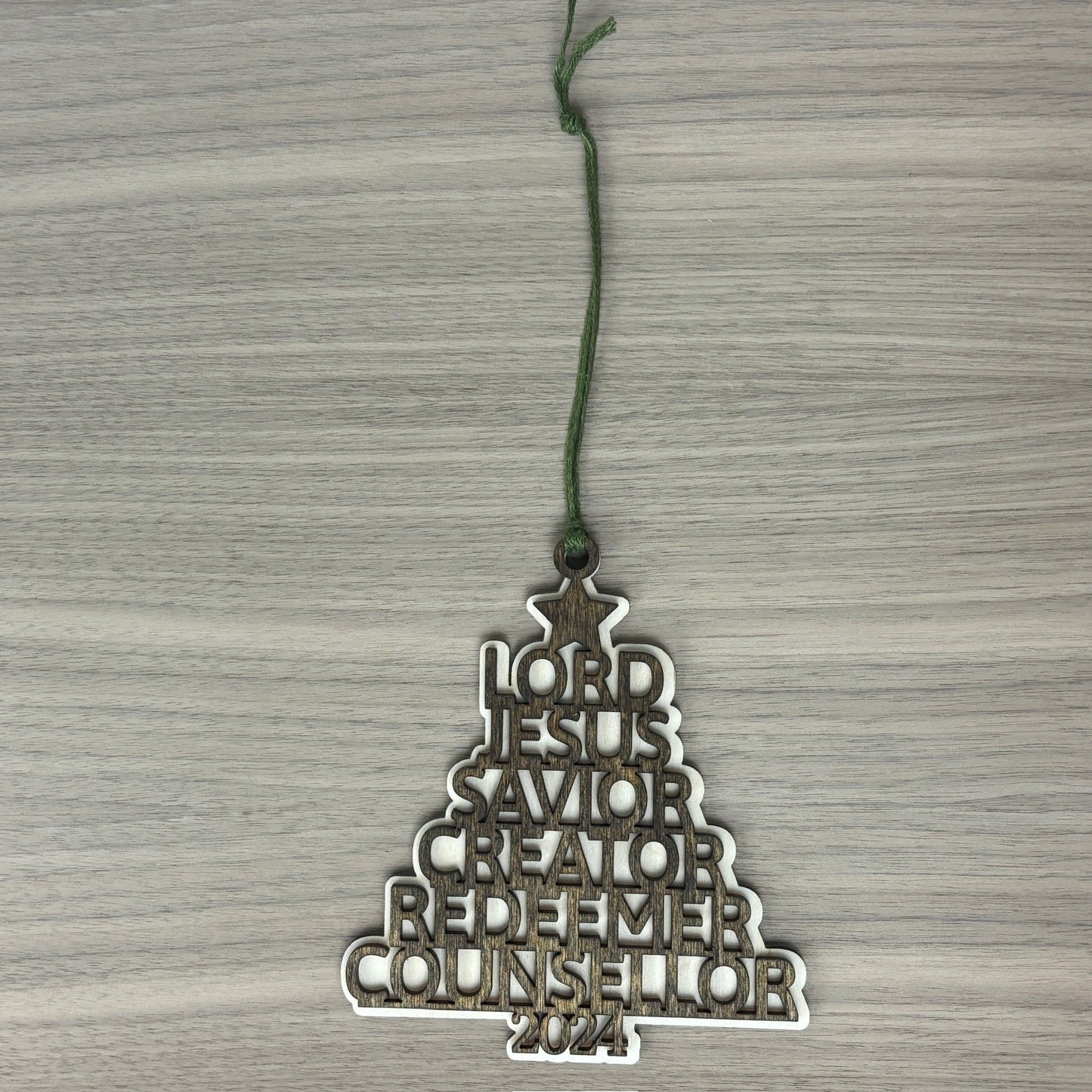 Names of Christ Ornament