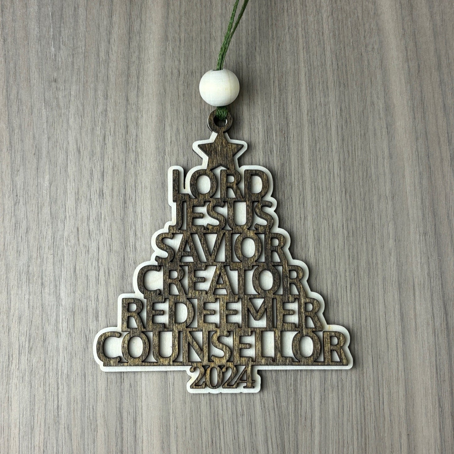 Names of Christ Ornament