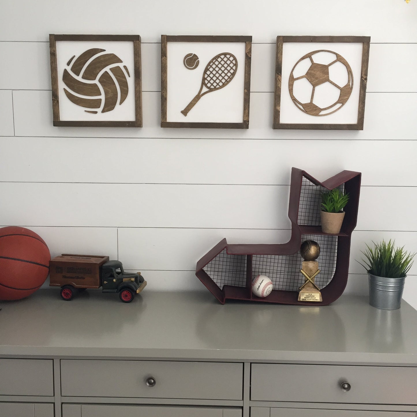 Sports Sign | 11x11 inch Wood Sign