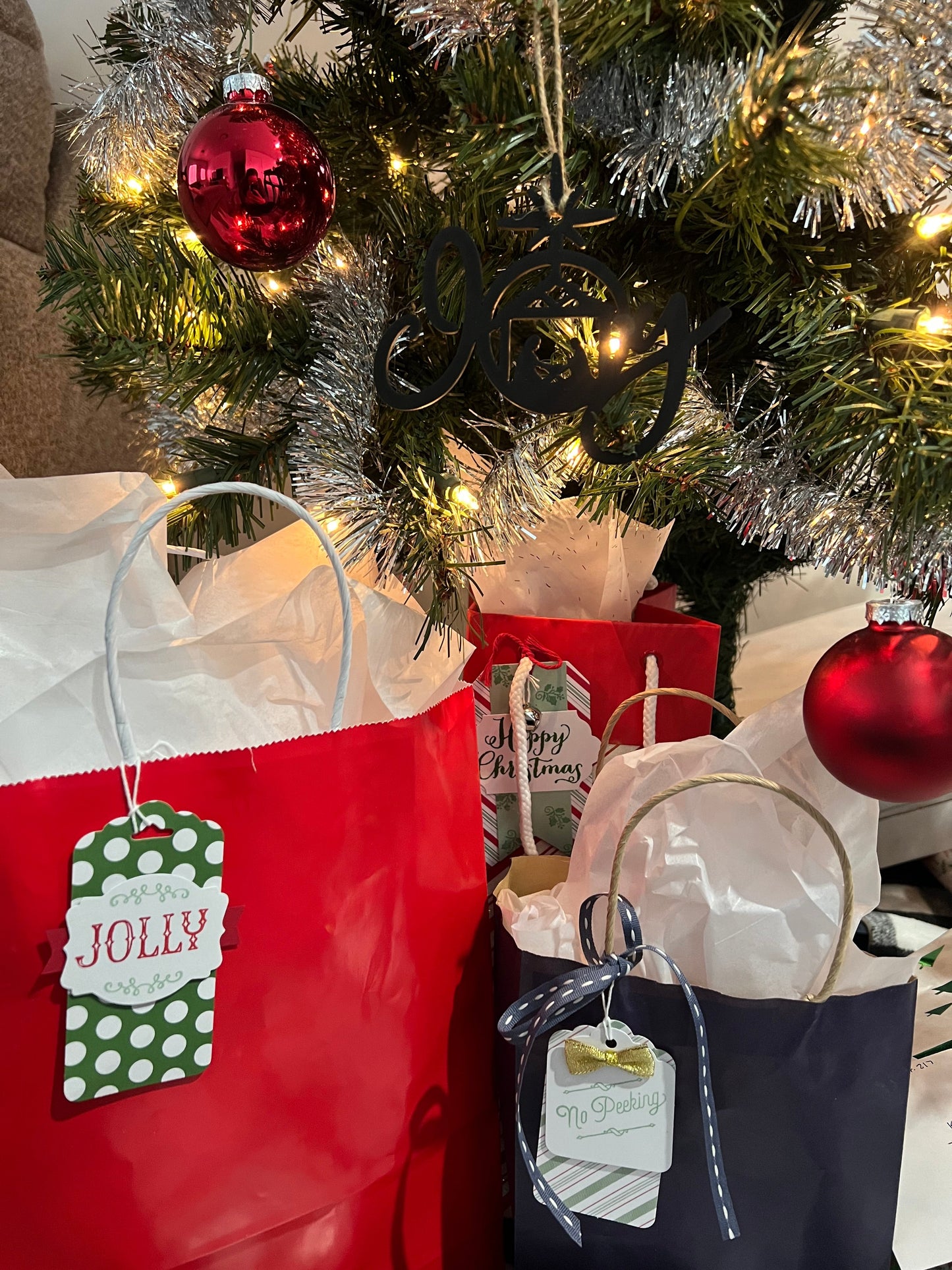 Joy Nativity Ornaments Bundle of 4