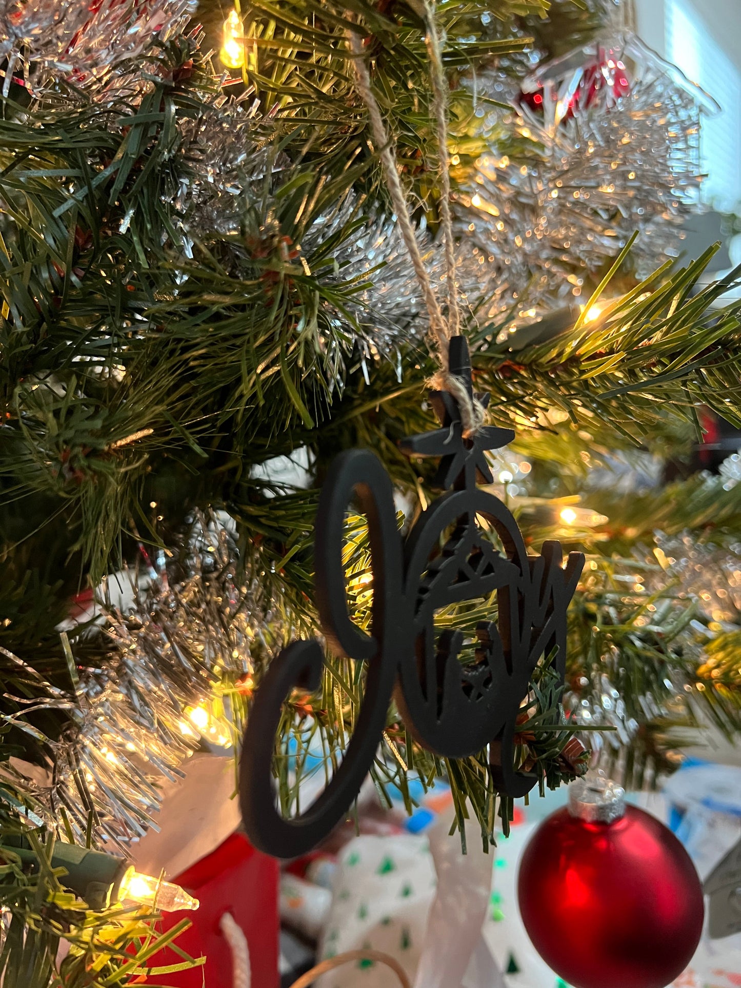 Joy Nativity Ornaments Bundle of 4