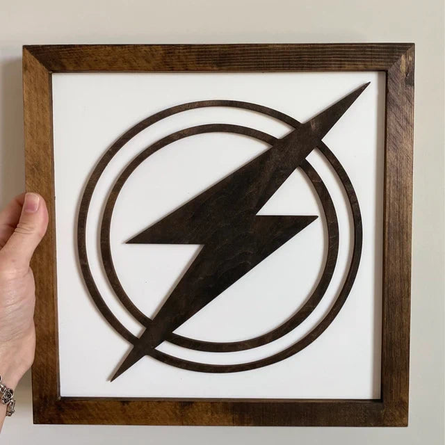 Superhero Wall Art | 16x16 inch Wood Signs