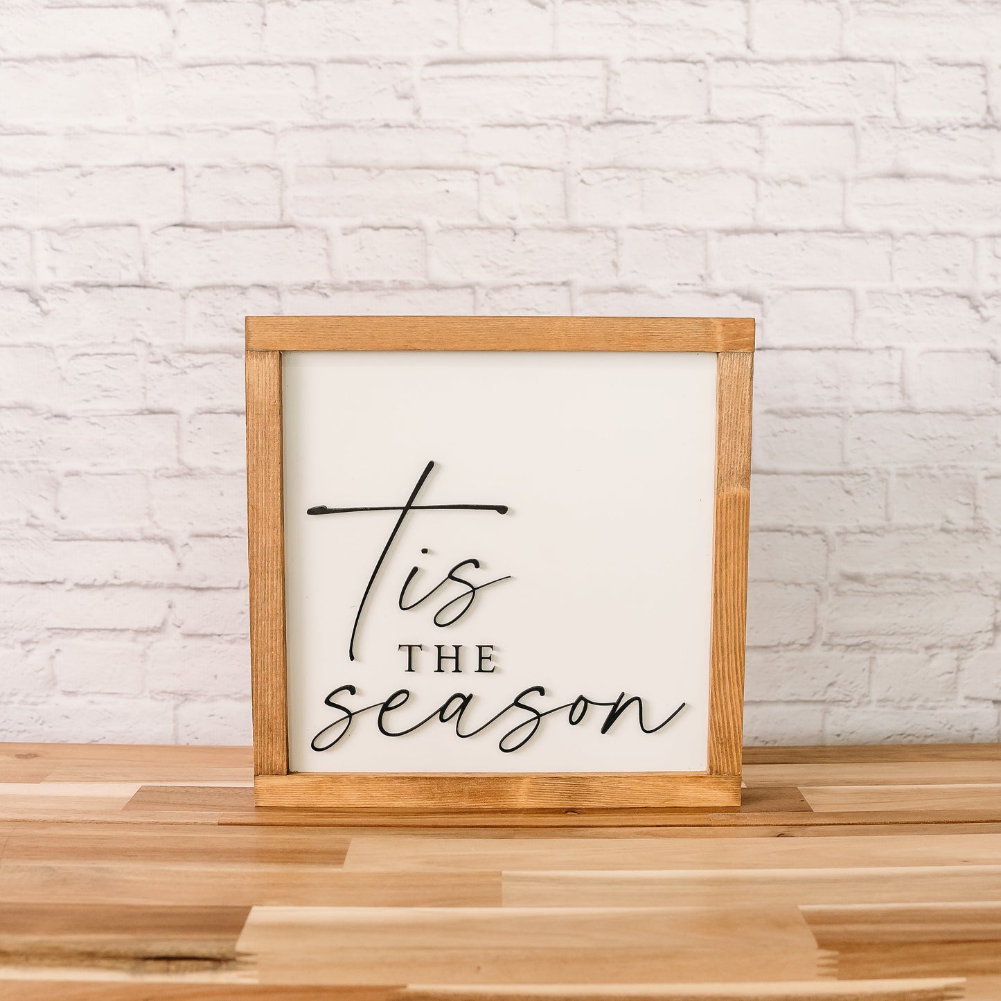 Tis the Season | 11x11 inch Wood Sign