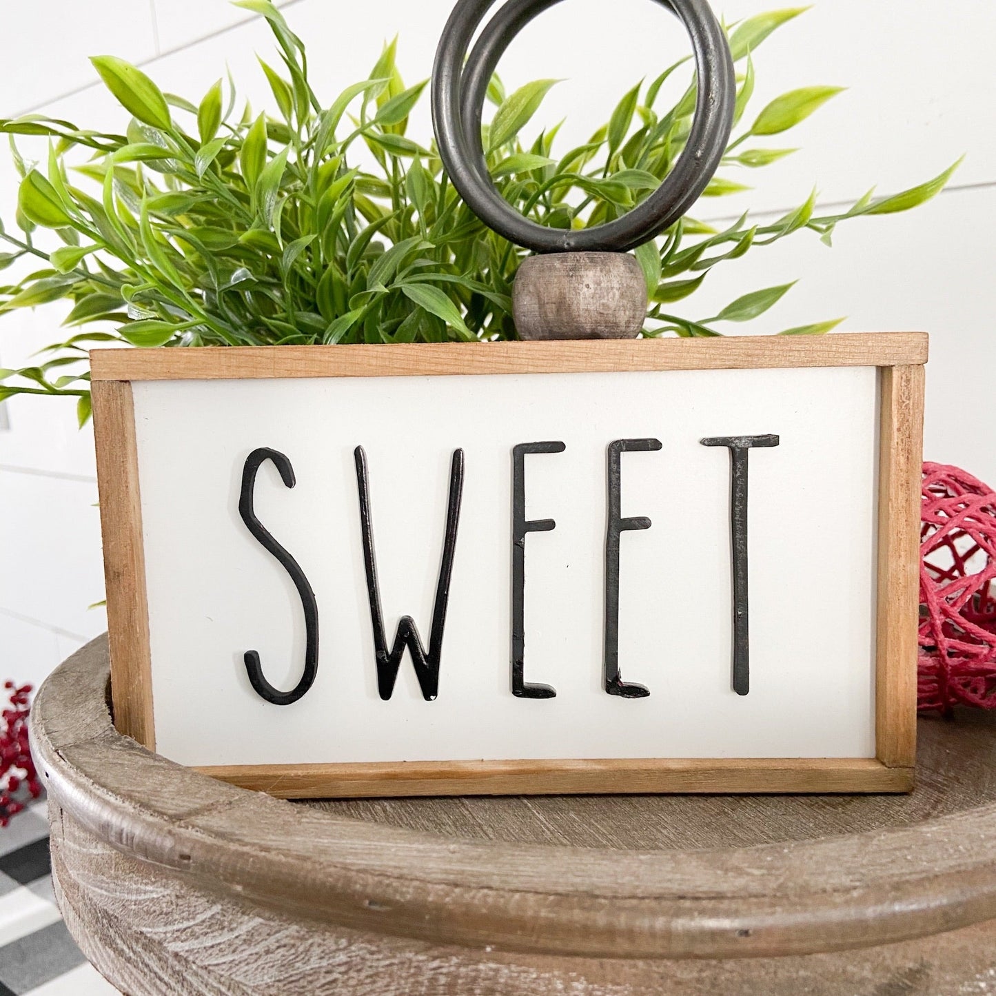 Valentine's Mini Signs | Tier Tray Decor